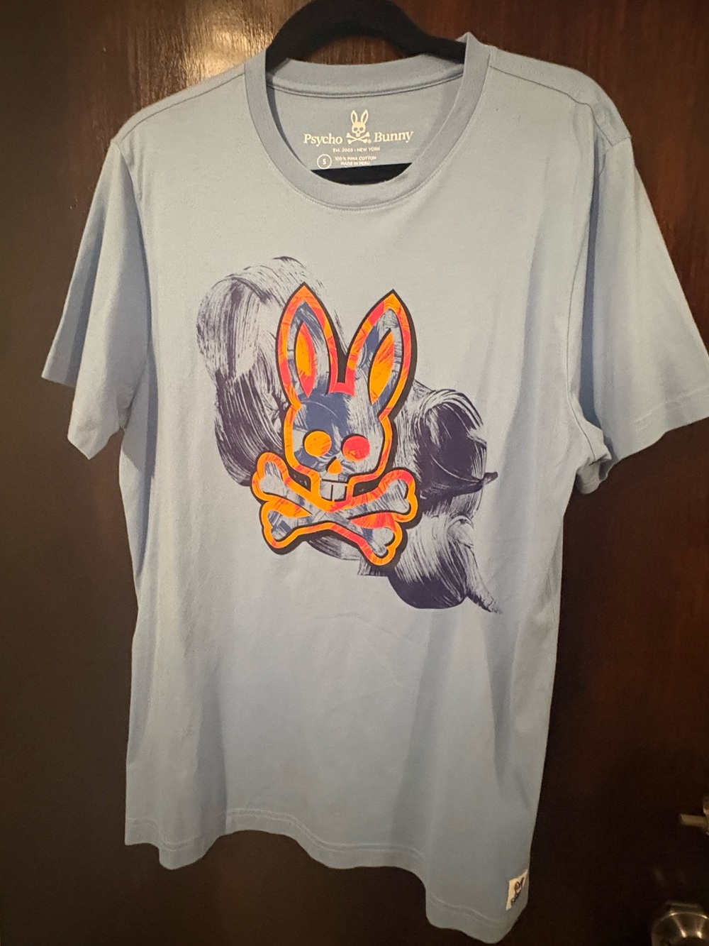 Bundle 3 for $25. Psycho Bunny Light Blue Tee. Size M (5).